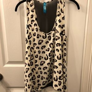 Leopard Print Tank Top